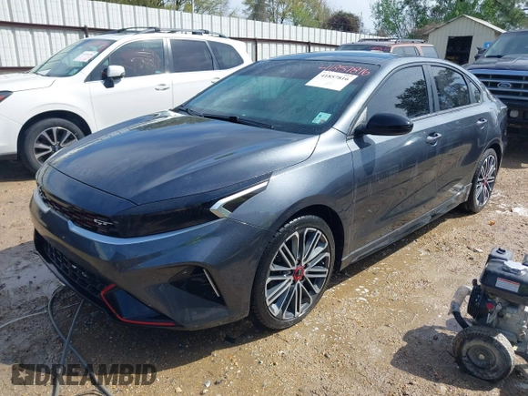 2022 Kia Forte GT with VIN 3KPF44AC4NE424181, listed as a IAAI auction lot 41857816 with 52,832 mi miles. Bid and sale history available at carsss.com. Image 18.