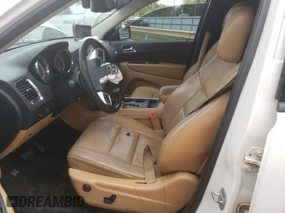 2011 Dodge Durango Citadel with VIN 1D4RD5GG4BC711295, listed as a Copart auction lot 71058884 with 208,639 mi miles and Salvage title. Bid and sale history available at DreamBid. Image 7.