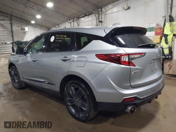 2020 Acura RDX w/A-Spec Pkg with VIN 5J8TC2H63LL022801, listed as a IAAI auction lot 41696731 with 64,093 mi miles. Bid and sale history available at carsss.com. Image 3.