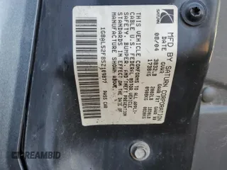 2005 Saturn ION ION 3 z VIN 1G8AL52F85Z109877, wystawiony jako Copart lot #79039134 z przebiegiem 202 352 mil mil oraz Szkody całkowita. Historia ofert i sprzedaży dostępna na DreamBid. Obrazek 12.
