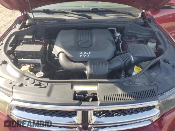 2013 Dodge Durango Crew with VIN 1C4RDHDG9DC539674, listed as a Copart auction lot 50587395 with 110,077 mi miles and Salvage Title. Bid and sale history available at carsss.com. Image 12.