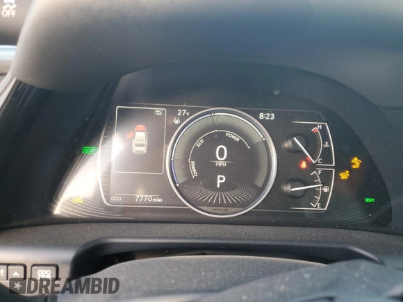 2024 Lexus ES 300h Luxury with VIN 58AEA1C17RU040891, listed as a Copart auction lot 84152074 with 7,770 mi miles and Salvage title. Bid and sale history available at DreamBid. Image 9.