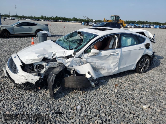 2020 Ford Fusion Titanium with VIN 3FA6P0K91LR127917, listed as a Copart auction lot 58158165 with Not provided miles and Non repairable. Bid and sale history available at DreamBid. Image 1.