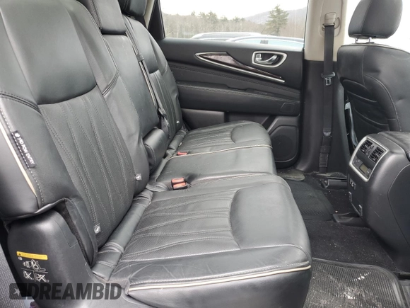 2019 Infiniti QX60 Luxe z VIN 5N1DL0MM1KC561598, wystawiony jako Copart lot #46123045 z przebiegiem 91 619 mil mil oraz Szkody całkowita. Historia ofert i sprzedaży dostępna na DreamBid. Obrazek 11.