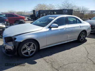 2017 Mercedes-Benz E-Class E 300 Luxury with VIN WDDZF4JB5HA018941, listed as a Copart auction lot 47789095 with 103,859 mi miles and Salvage Title. Bid and sale history available at carsss.com. Image 1.