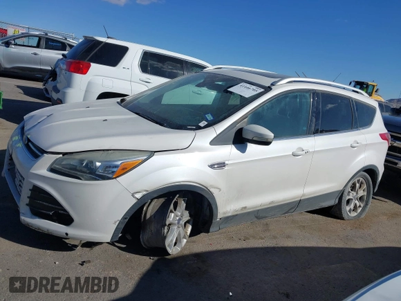 2016 Ford Escape Titanium with VIN 1FMCU0J96GUB36680, listed as a IAAI auction lot 41446705 with 137,926 mi miles. Bid and sale history available at carsss.com. Image 13.
