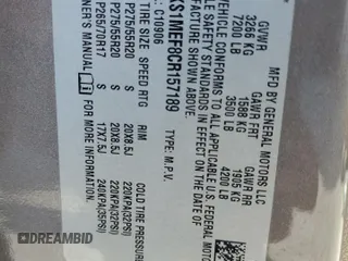 2012 GMC Yukon XL Denali z VIN 1GKS1MEF8CR157189, wystawiony jako Copart lot #55086915 z przebiegiem 172 640 mil mil oraz Szkody całkowita. Historia ofert i sprzedaży dostępna na DreamBid. Obrazek 13.