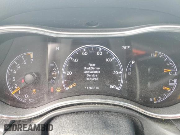 2017 Jeep Grand Cherokee Altitude z VIN 1C4RJFAG9HC786670, wystawiony jako Copart lot #58007254 z przebiegiem 117 638 mil mil oraz Szkoda całkowita • Salvage title. Historia ofert i sprzedaży dostępna na DreamBid. Obrazek 9.