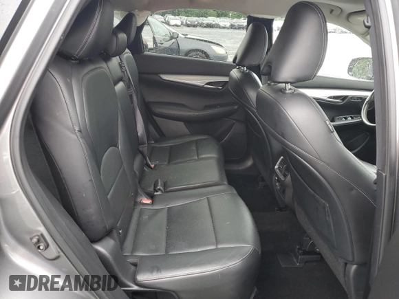 2019 Infiniti QX50 Essential with VIN 3PCAJ5M37KF107957, listed as a Copart auction lot 58545645 with 130,535 mi miles and Salvage title. Bid and sale history available at DreamBid. Image 11.