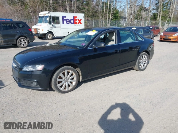 2012 Audi A4 2.0T Premium with VIN WAUBFAFL8CA116119, listed as a IAAI auction lot 42129077 with 167,839 mi miles. Bid and sale history available at carsss.com. Image 2.