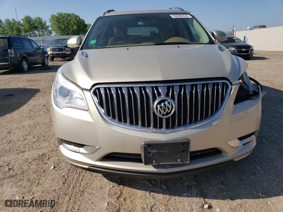 2015 Buick Enclave Leather with VIN 5GAKRBKD9FJ220137, listed as a Copart auction lot 59280334 with 133,834 mi miles and Salvage Title. Bid and sale history available at carsss.com. Image 5.