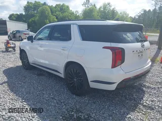 2024 Hyundai Palisade Calligraphy z VIN KM8R7DGE0RU707225, wystawiony jako IAAI lot #42509216 z przebiegiem 34 594 mil mil oraz . Historia ofert i sprzedaży dostępna na DreamBid. Obrazek 3.