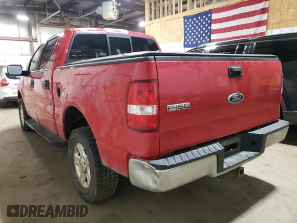 2004 Ford F-150 XLT with VIN 1FTRW14W04KB68404, listed as a Copart auction lot 56980045 with 171,584 mi miles and Salvage title. Bid and sale history available at DreamBid. Image 2.