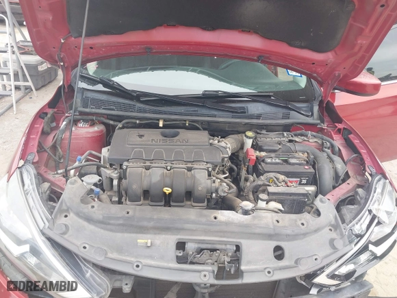 2017 Nissan Sentra SV with VIN 3N1AB7AP1HL672735, listed as a IAAI auction lot 41808677 with 81,013 mi miles. Bid and sale history available at carsss.com. Image 10.