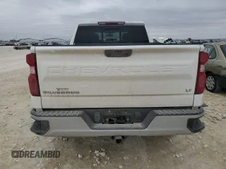 2020 Chevrolet Silverado 1500 LT with VIN 3GCUWCED3LG158037, listed as a Copart auction lot 42830005 with 93,096 mi miles and Salvage Title. Bid and sale history available at DreamBid. Image 6.