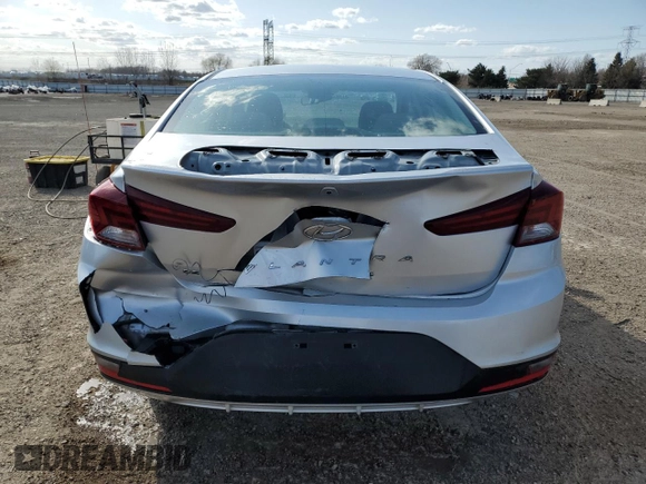 2019 Hyundai Elantra SE with VIN KMHD74LF3KU810038, listed as a Copart auction lot 52762765 with 144,599 mi miles and Salvage Title. Bid and sale history available at DreamBid. Image 6.