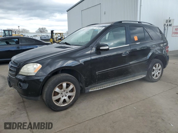 2007 Mercedes-Benz M 350 with VIN 4JGBB86E87A256889, listed as a Copart auction lot 48168195 with Not Provided miles and Clean Title. Bid and sale history available at DreamBid. Image 1.