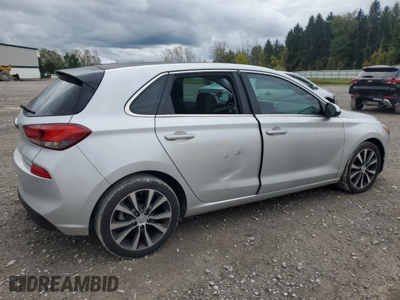 2018 Hyundai Elantra GT with VIN KMHH35LE8JU013020, listed as a Copart auction lot 74764794 with 81,491 mi miles and Salvage Title. Bid and sale history available at carsss.com. Image 3.