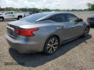 2017 Nissan Maxima Platinum with VIN 1N4AA6AP0HC442843, listed as a Copart auction lot 63185875 with 108,947 mi miles and Salvage title. Bid and sale history available at DreamBid. Image 3.