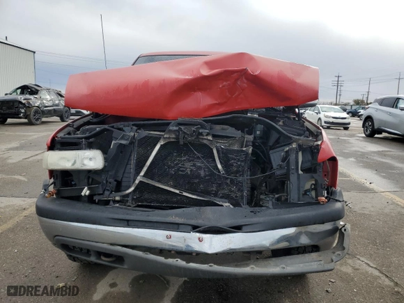 2002 Chevrolet Silverado 1500 LS with VIN 1GCEK14V62Z120296, listed as a Copart auction lot 80434704 with 0 mi miles and Salvage Title. Bid and sale history available at carsss.com. Image 5.