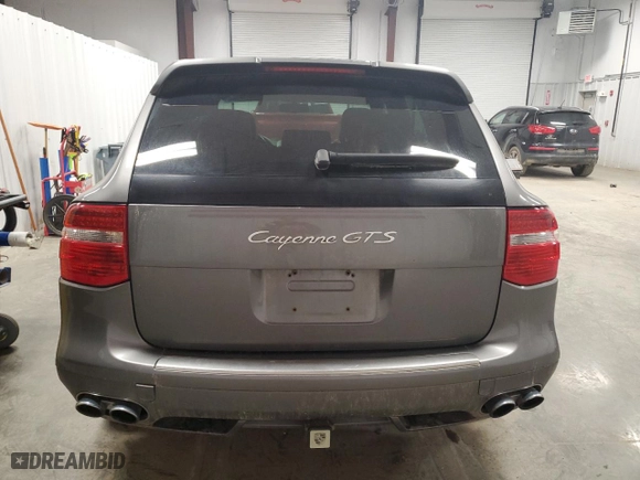 2009 Porsche Cayenne GTS with VIN WP1AD29P19LA60884, listed as a Copart auction lot 49580725 with 112,792 mi miles and Salvage Title. Bid and sale history available at carsss.com. Image 6.