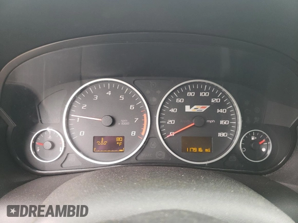 2006 Cadillac CTS-V z VIN 1G6DN57U760204024, wystawiony jako Copart lot #55496974 z przebiegiem 117 916 mil mil oraz Szkoda całkowita • Salvage title. Historia ofert i sprzedaży dostępna na DreamBid. Obrazek 9.
