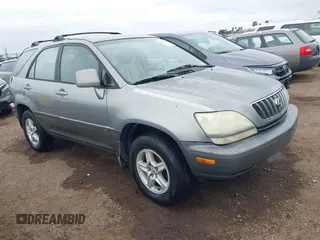 2002 Lexus RX 300 with VIN JTJGF10UX20140174, listed as a IAAI auction lot 41903215 with 174,394 mi miles. Bid and sale history available at carsss.com. Image 1.