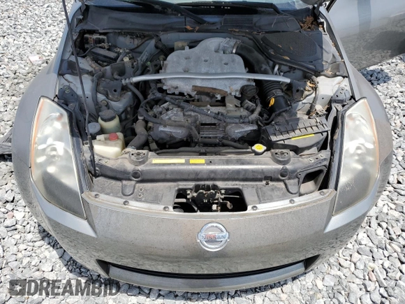 2004 Nissan 350Z Touring with VIN JN1AZ34D34T152547, listed as a Copart auction lot 55356615 with 220,165 mi miles and Clean Title. Bid and sale history available at carsss.com. Image 11.