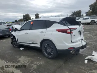 2021 Acura RDX w/A-Spec Package with VIN 5J8TC2H62ML047139, listed as a Copart auction lot 43649055 with 0 mi miles and Salvage Title. Bid and sale history available at carsss.com. Image 2.