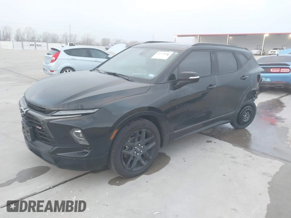 2024 Chevrolet Blazer RS с VIN 3GNKBERS6RS155475, выставлен на аукционе IAAI как лот 41529038 с пробегом 21 727 миль миль и . История ставок и продаж доступна на DreamBid. Изображение 19.