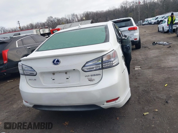 2010 Lexus HS 250h with VIN JTHBB1BA1A2001628, listed as a IAAI auction lot 41093703 with 159,929 mi miles. Bid and sale history available at carsss.com. Image 16.