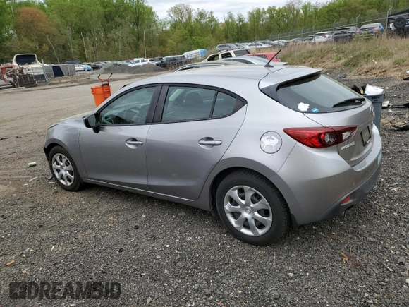 2015 Mazda 3 i Sport with VIN 3MZBM1K7XFM204062, listed as a Copart auction lot 54017735 with 89,110 mi miles and Salvage Title. Bid and sale history available at DreamBid. Image 2.