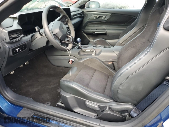2024 Ford Mustang Dark Horse with VIN 1FA6P8R02R5502375, listed as a Copart auction lot 82881654 with 0 mi miles and Salvage Title. Bid and sale history available at carsss.com. Image 7.