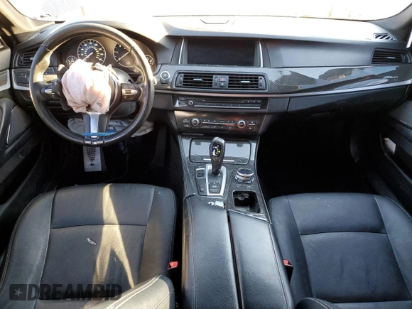 2014 BMW 5 Series 535d with VIN WBAXA5C58ED690545, listed as a Copart auction lot 46672495 with 161,998 mi miles and Salvage Title. Bid and sale history available at carsss.com. Image 8.