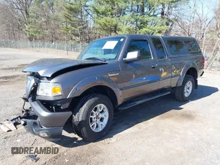 2011 Ford Ranger XLT with VIN 1FTLR4FE7BPA73728, listed as a IAAI auction lot 41827853 with 57,732 mi miles. Bid and sale history available at carsss.com. Image 2.