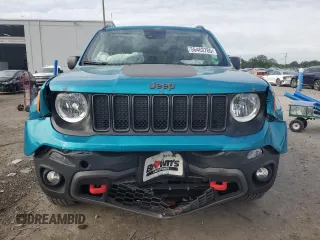 2021 Jeep Renegade Trailhawk z VIN ZACNJDC10MPN36104, wystawiony jako Copart lot #56463785 z przebiegiem 36 114 mil mil oraz Szkoda całkowita • Salvage title. Historia ofert i sprzedaży dostępna na DreamBid. Obrazek 5.