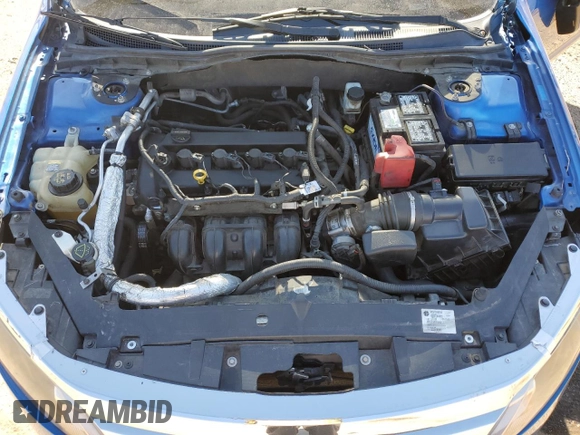 2012 Ford Fusion SE with VIN 3FAHP0HA8CR332435, listed as a Copart auction lot 44200055 with 105,416 mi miles and Salvage Title. Bid and sale history available at DreamBid. Image 11.