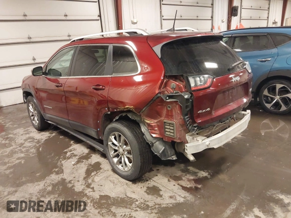 2019 Jeep Cherokee Latitude Plus with VIN 1C4PJMLB2KD198561, listed as a IAAI auction lot 41731691 with 71,129 mi miles. Bid and sale history available at carsss.com. Image 3.