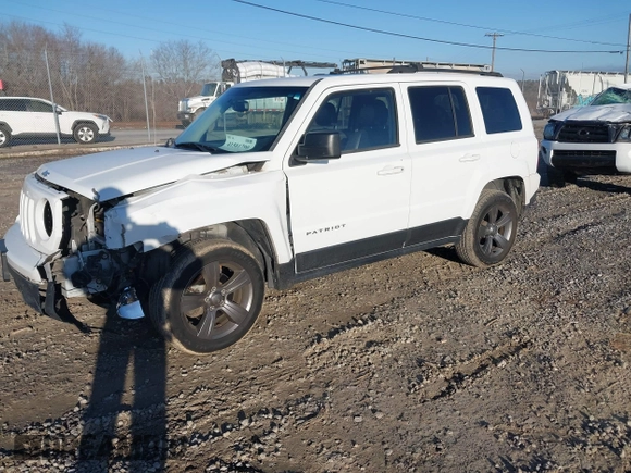 2015 Jeep Patriot High Altitude with VIN 1C4NJRFB1FD155335, listed as a IAAI auction lot 41501790 with 133,537 mi miles and . Bid and sale history available at carsss.com. Image 2.