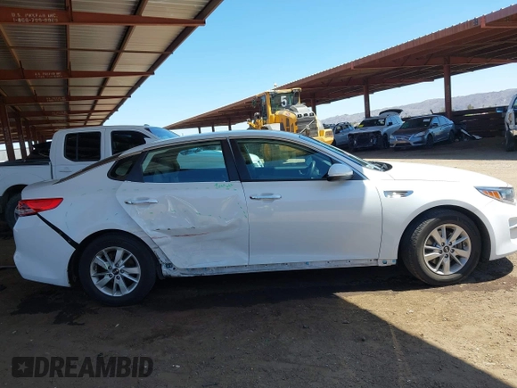 2017 Kia Optima LX with VIN 5XXGT4L34HG152960, listed as a IAAI auction lot 42115041 with 88,595 mi miles. Bid and sale history available at carsss.com. Image 14.