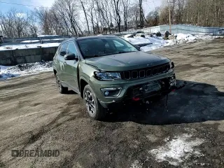2019 Jeep Compass Trailhawk with VIN 3C4NJDDB5KT799866, listed as a Copart auction lot 46119045 with 92,027 mi miles and Salvage Title. Bid and sale history available at carsss.com. Image 11.