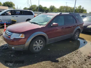 2008 Ford Taurus X SEL с VIN 1FMDK02W38GA01445, выставлен на аукционе Copart как лот 71280764 с пробегом Не указан миль и Списание • Salvage title. История ставок и продаж доступна на DreamBid. Изображение 1.
