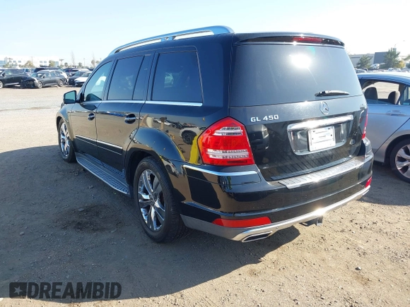 2012 Mercedes-Benz GL 450 with VIN 4JGBF7BE8CA764780, listed as a IAAI auction lot 41830382 with 131,498 mi miles and . Bid and sale history available at DreamBid. Image 3.