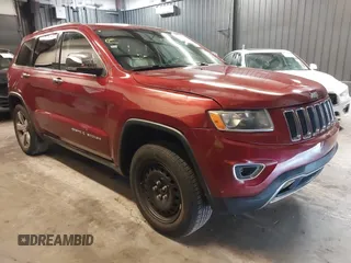 2014 Jeep Grand Cherokee Limited with VIN 1C4RJFBT5EC471534, listed as a IAAI auction lot 42149098 with 92,060 mi miles and . Bid and sale history available at DreamBid. Image 1.
