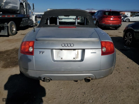 2002 Audi TT with VIN TRUUT28N921032100, listed as a Copart auction lot 83410504 with 211,489 mi miles and Clean Title. Bid and sale history available at carsss.com. Image 6.