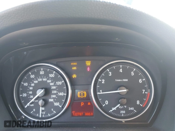 2008 BMW 3 Series 328i with VIN WBAWL13538PX18043, listed as a IAAI auction lot 41674323 with 122,787 mi miles and . Bid and sale history available at DreamBid. Image 7.