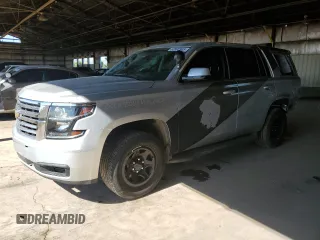 2020 Chevrolet Tahoe Commercial with VIN 1GNLCDEC5LR168576, listed as a Copart auction lot 62892345 with 82,180 mi miles and Salvage title. Bid and sale history available at DreamBid. Image 1.