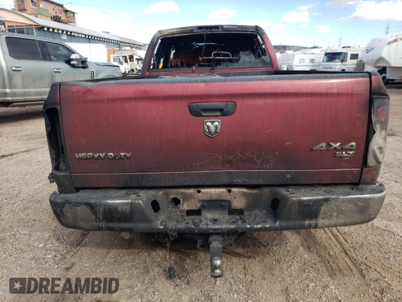 2006 Dodge 3500 SLT z VIN 3D7LX38C16G264329, wystawiony jako Copart lot #50561945 z przebiegiem Nie podano mil oraz Nie do naprawy • Non repairable. Historia ofert i sprzedaży dostępna na DreamBid. Obrazek 6.