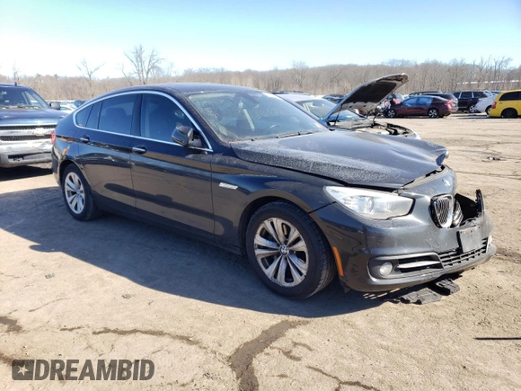 2015 BMW 5 Series 535i Gran Turismo xDrive with VIN WBA5M4C58FD186507, listed as a Copart auction lot 42785664 with 81,625 mi miles and . Bid and sale history available at DreamBid. Image 4.