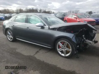 2018 Audi S4 Premium Plus with VIN WAUB4AF4XJA007575, listed as a Copart auction lot 36881964 with 2,154 mi miles. Bid and sale history available at carsss.com. Image 4.